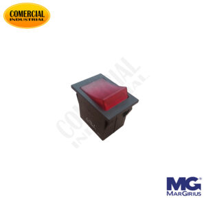 Interruptor Pulsador Tecla Roja 30.223 Margirius