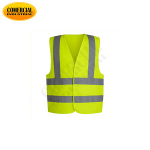 Chaleco Reflectante Amarillo con Cierre